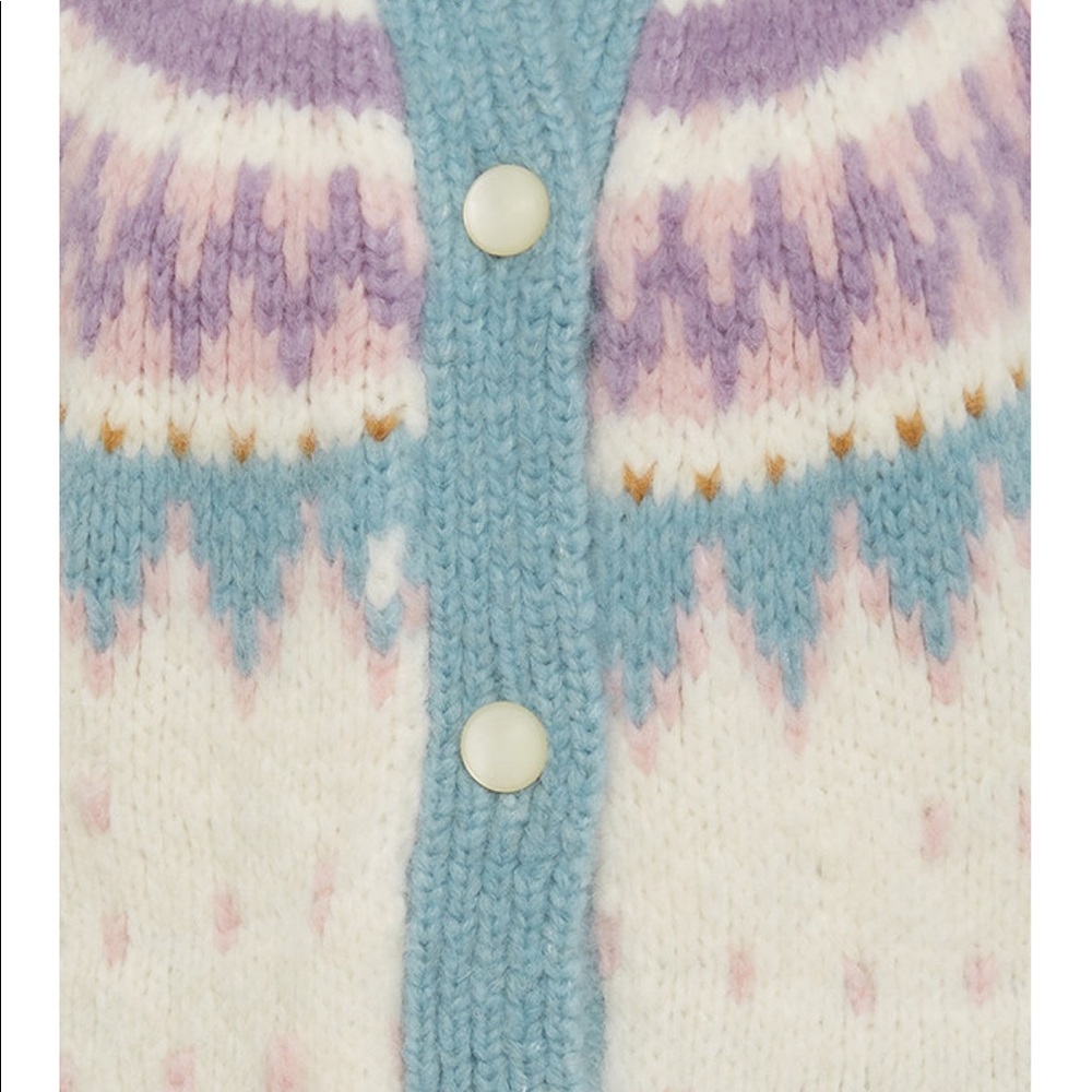 NWT Love shack fancy boyfriend cardigan medium